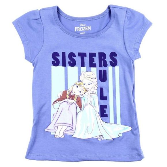 Disney Frozen Sisters Rule T-Shirt. NWOT - Picture 1 of 1